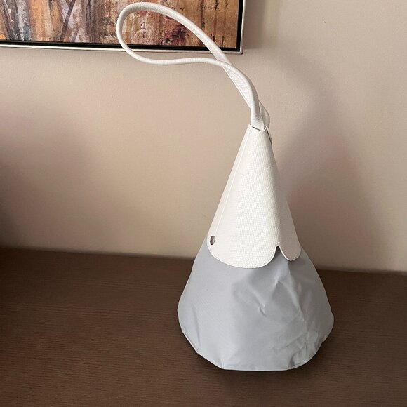 Rare  Longchamp Le Pliage x Nendo Cone Medium  Bag - Picture 8 of 11